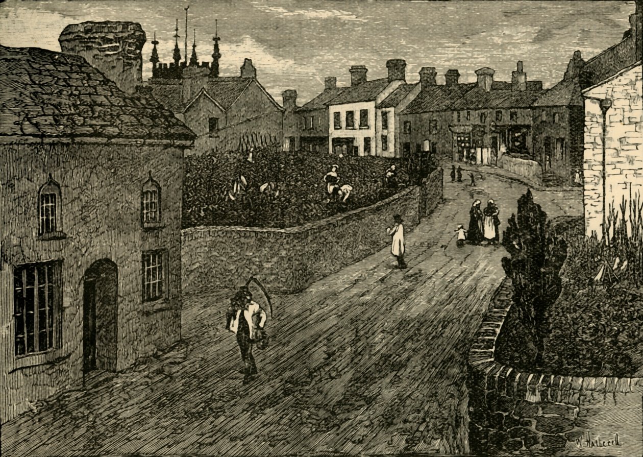 Raglan falu, 1898. alkotó: Unbekannt