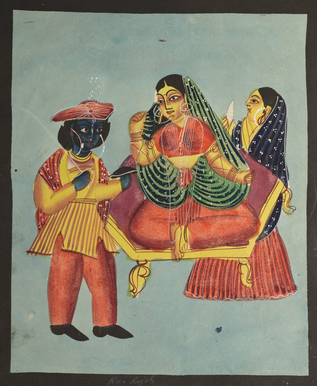Rai Raja, 1800-as évek. alkotó: Unbekannt