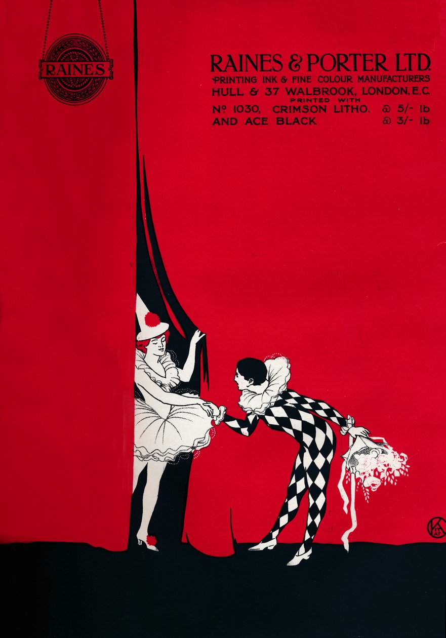 Raines & Porter Ltd. hirdetés, 1919 alkotó: Unbekannt