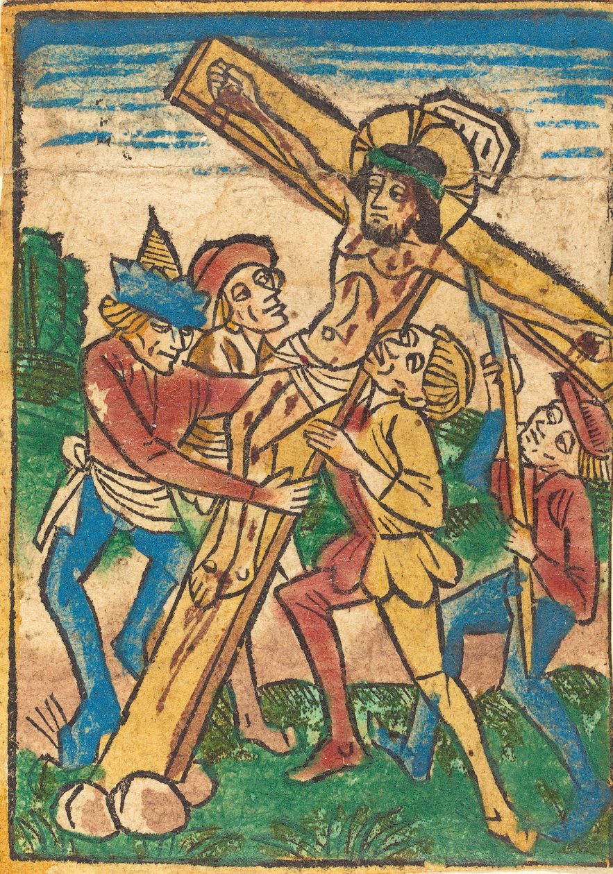 Keresztemelés, c. 1490. alkotó: Unbekannt