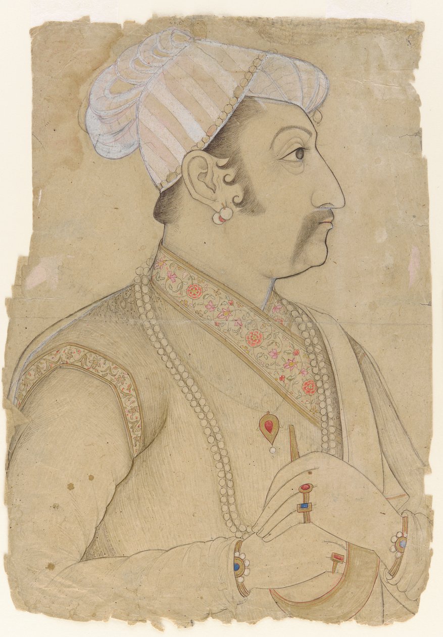 Marwari Raja Gaj Singh, 17. század. alkotó: Unbekannt