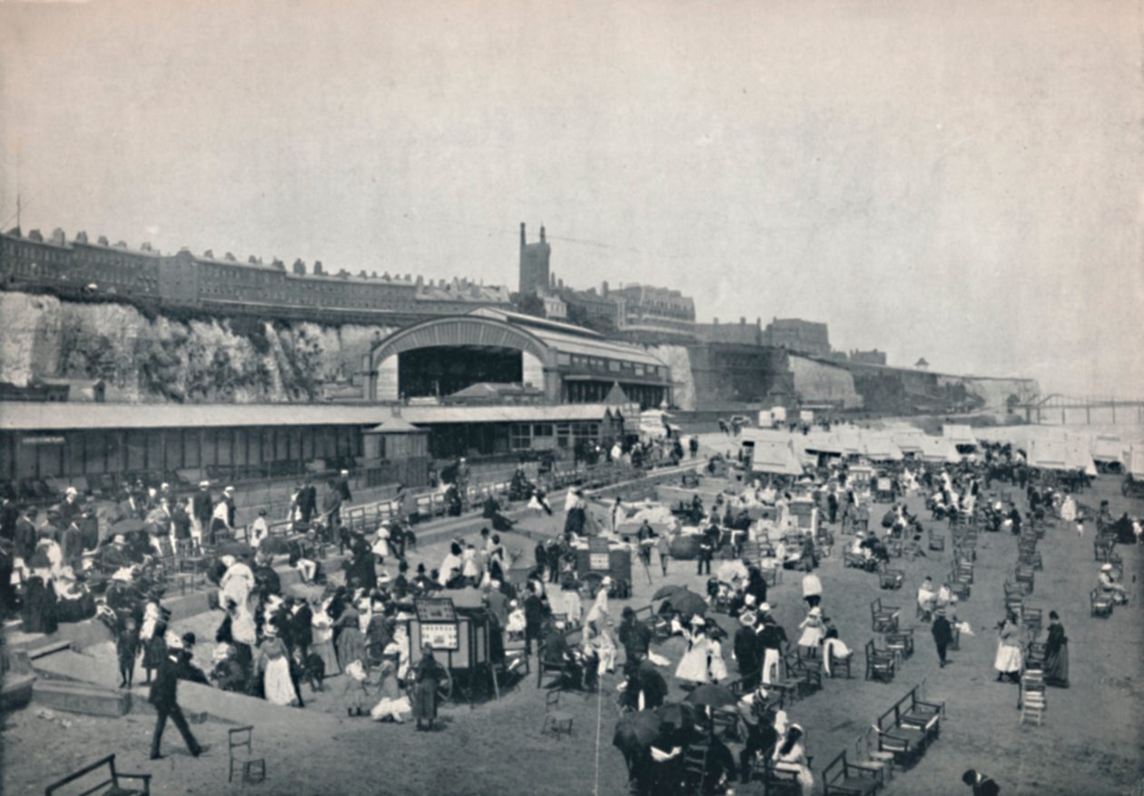 Ramsgate – Élénk kilátás a homokra, 1895 alkotó: Unbekannt