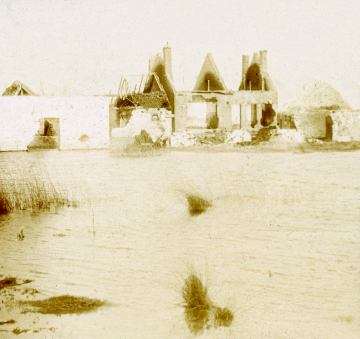 Ramskapelle, Belgium, c1914-c1918 alkotó: Unbekannt