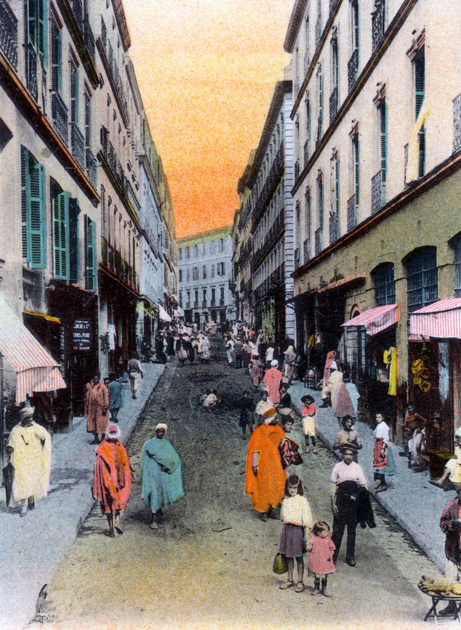 Random Street, Algír, Algéria, 20. század eleje alkotó: Unbekannt