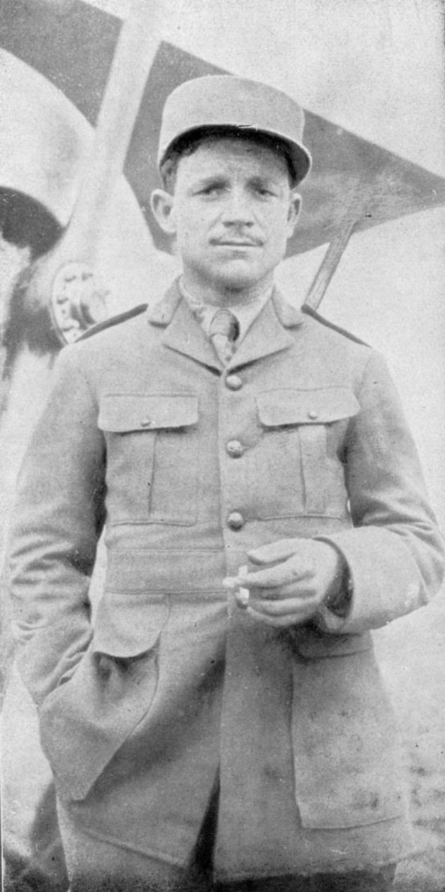 Raoul Lufbery, francia-amerikai vadászpilóta és az első világháború repülő ásza, 1914-1918 alkotó: Unbekannt