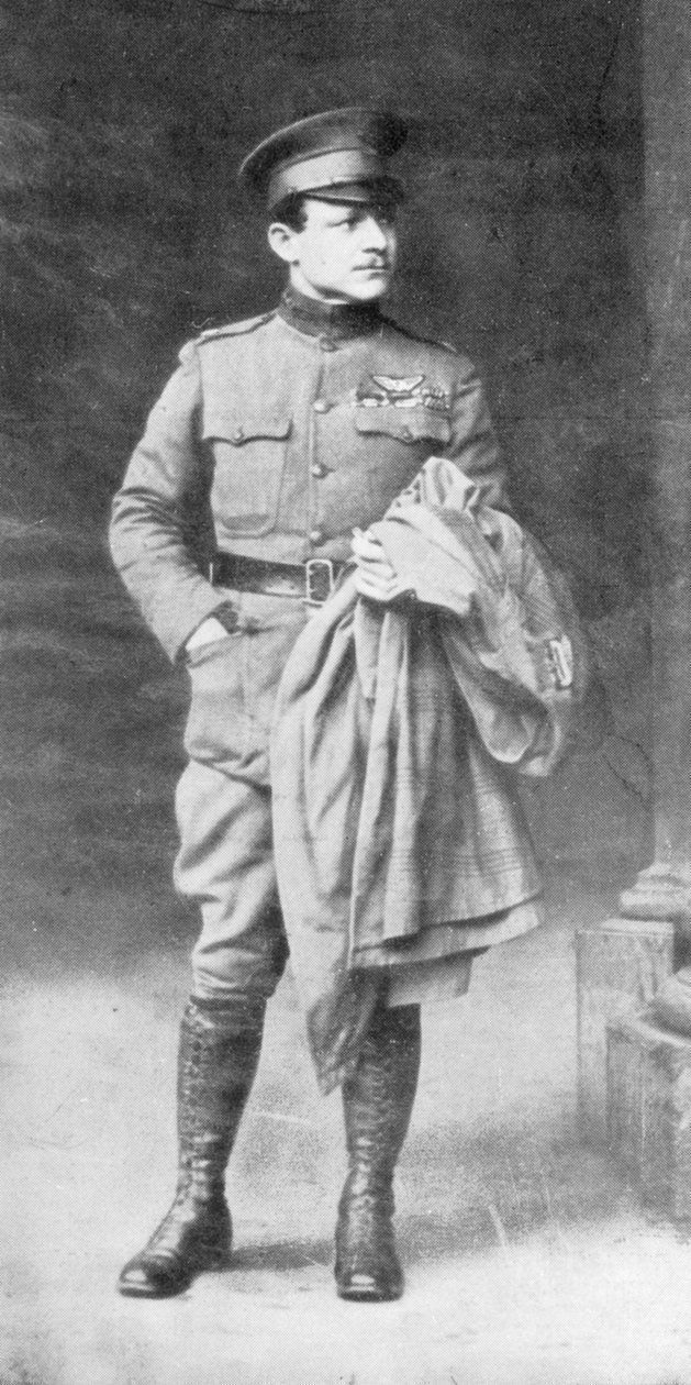 Raoul Lufbery, francia-amerikai vadászpilóta és az első világháború repülő ásza, 1914-1918 alkotó: Unbekannt