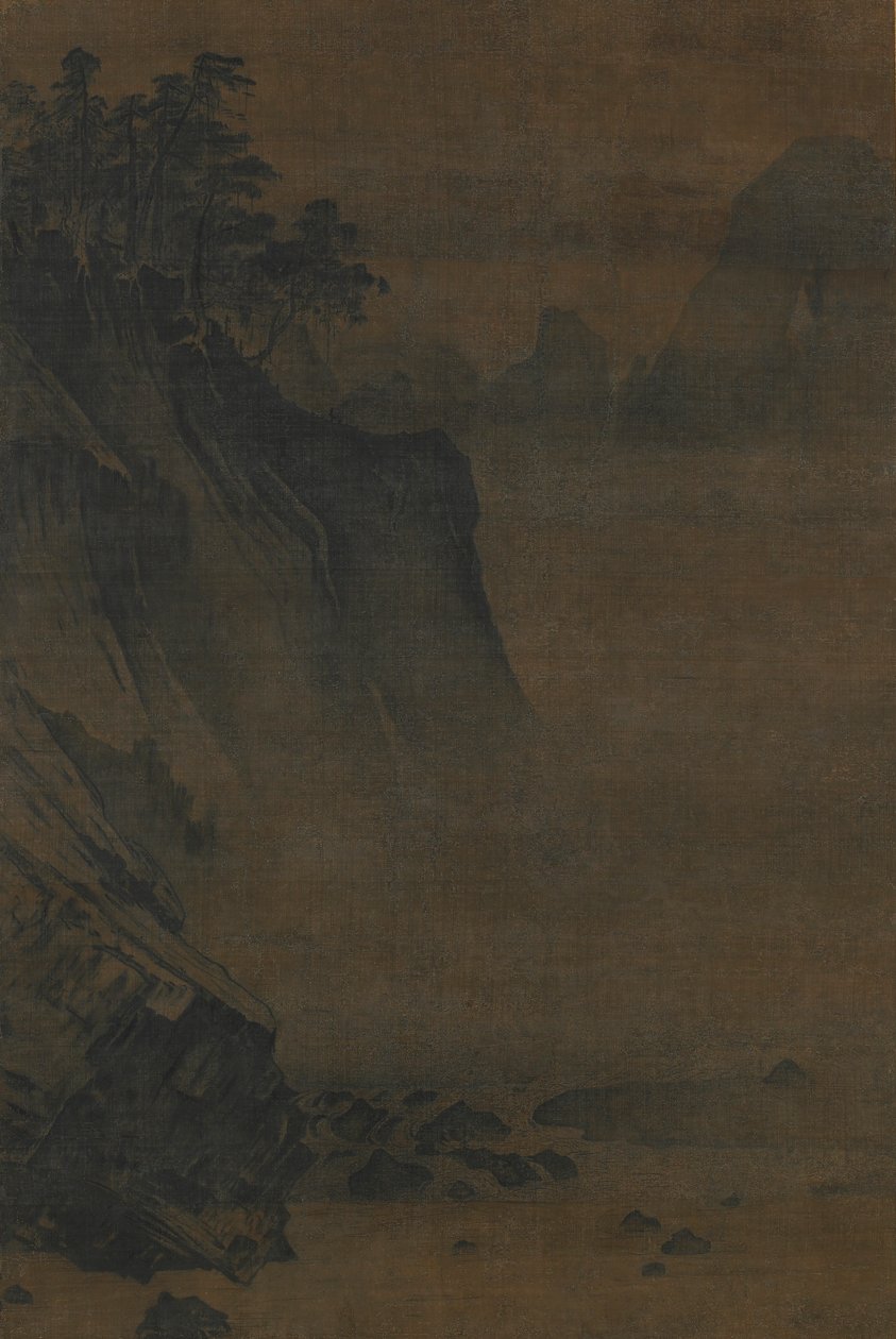 Rapids in a Mountain Valley, 13. század. alkotó: Unbekannt