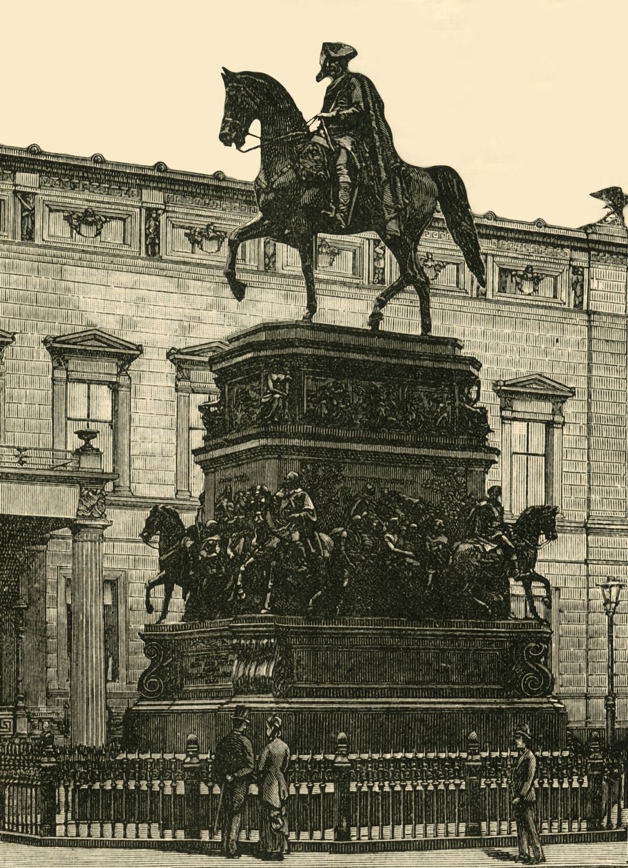 Nagy Frigyes Rauchs-szobor, Berlin, 1890. alkotó: Unbekannt