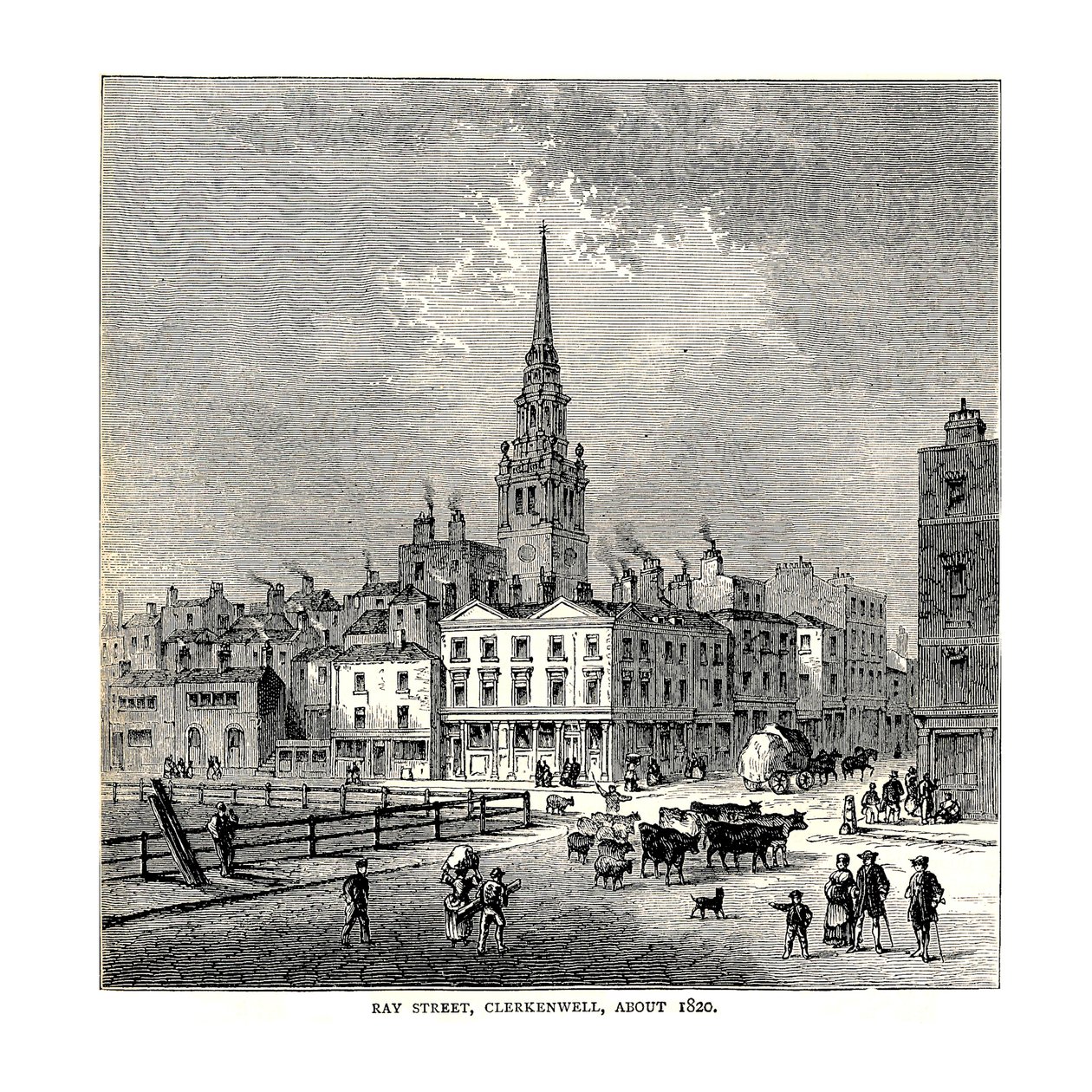 Ray Street, 1820 alkotó: Unbekannt