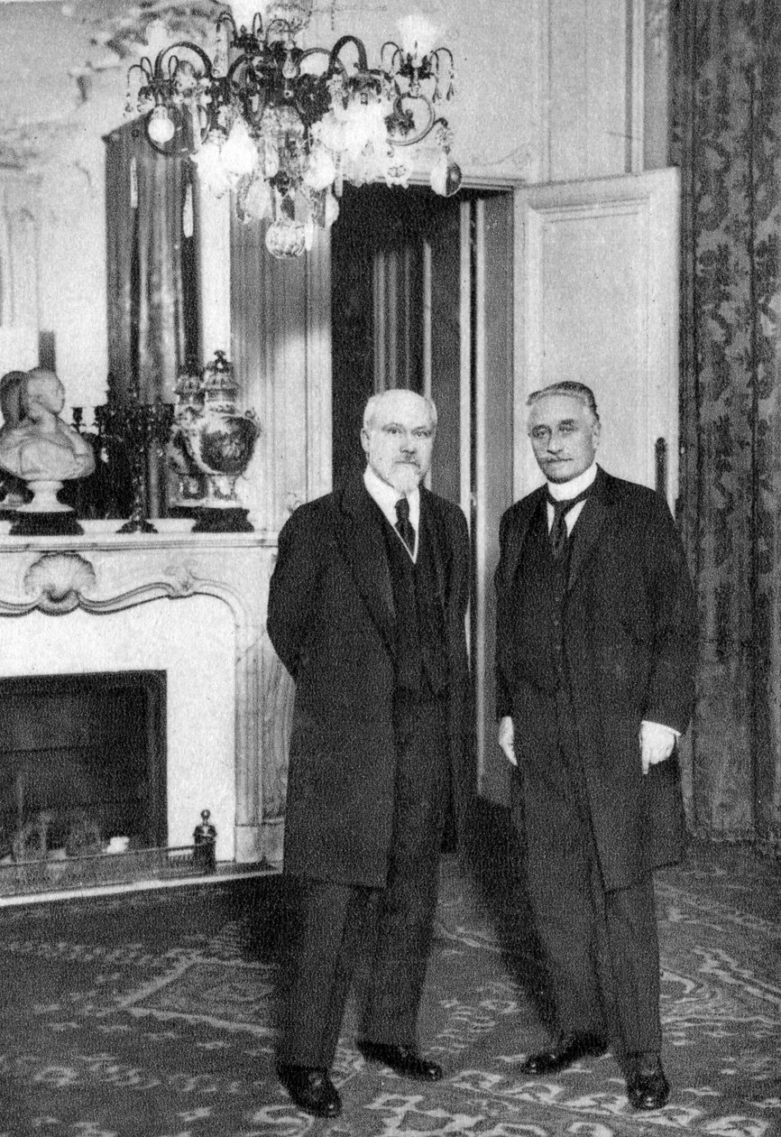 Raymond Poincare francia politikus, 1920. alkotó: Unbekannt