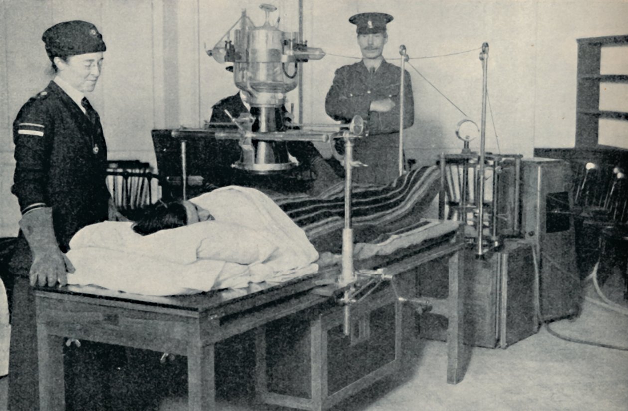 Sugarak, amelyek felfedik a test titkos mélységeit, 1935 alkotó: Unbekannt