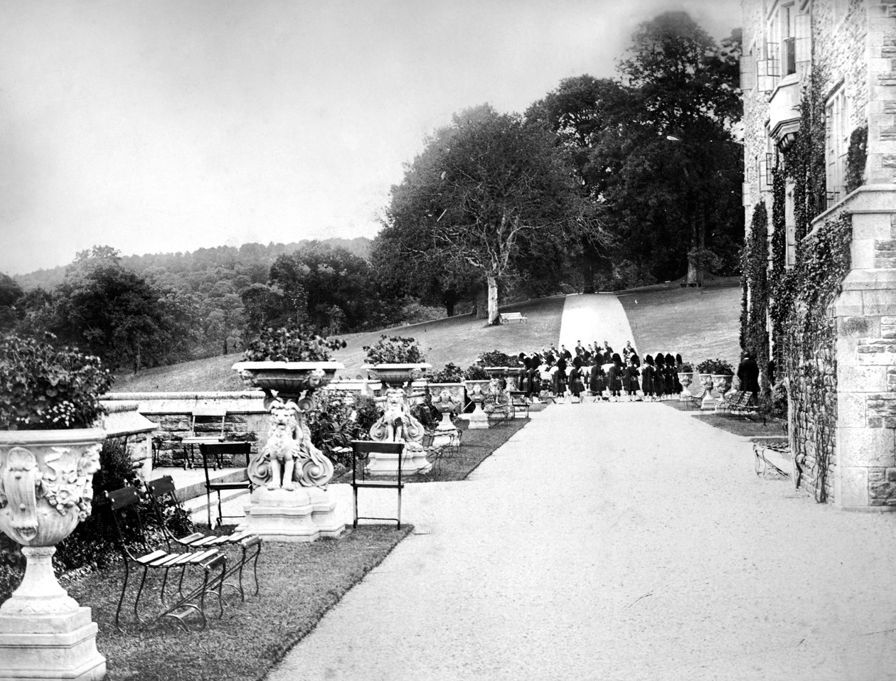 Hátsó kert, Flete, c1882 alkotó: Unbekannt
