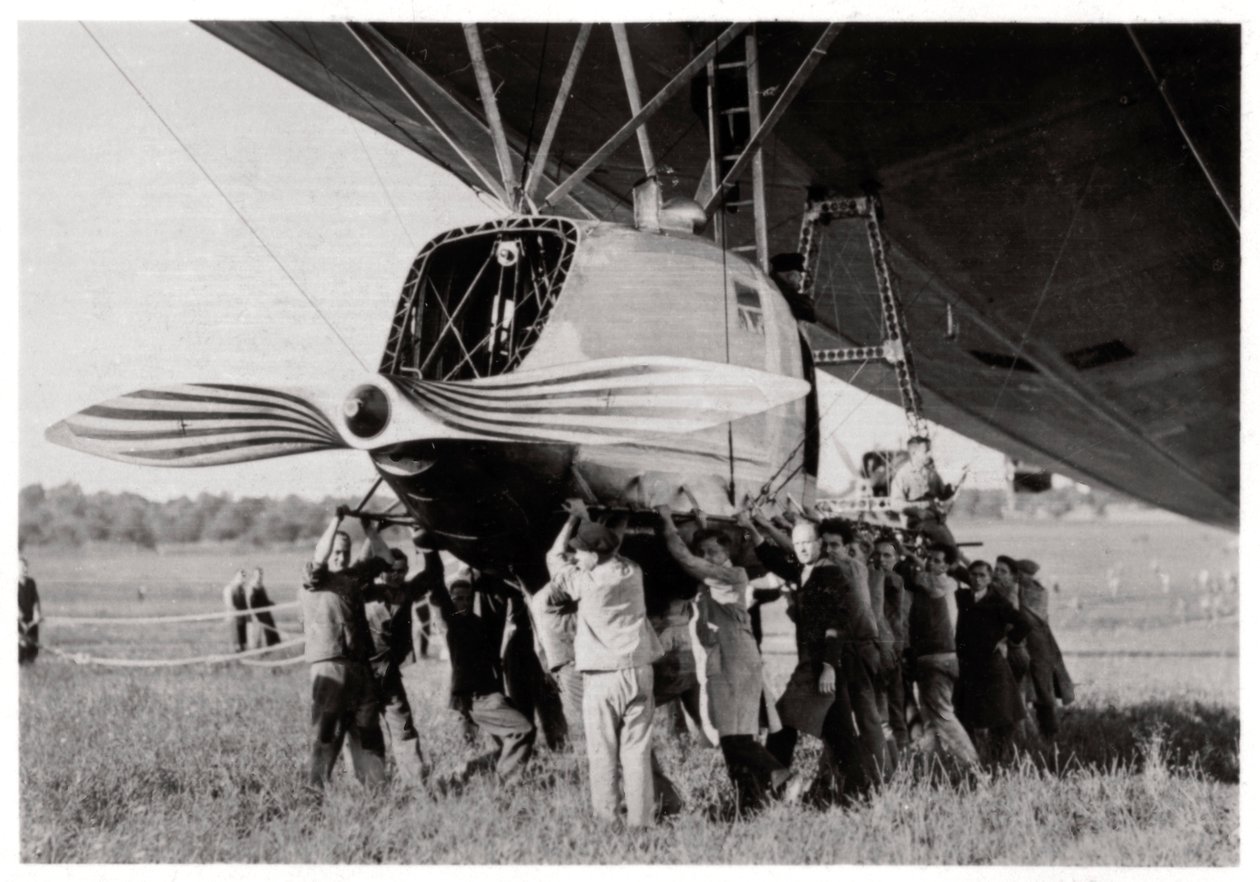 Hátsó gondola, Zeppelin LZ 127 Graf Zeppelin, 1933 alkotó: Unbekannt