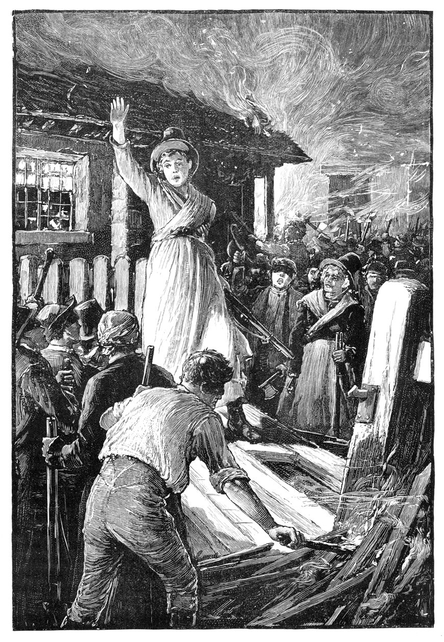 Rebecca Riots, Dél-Wales, 1840-es évek, 1900 alkotó: Unbekannt