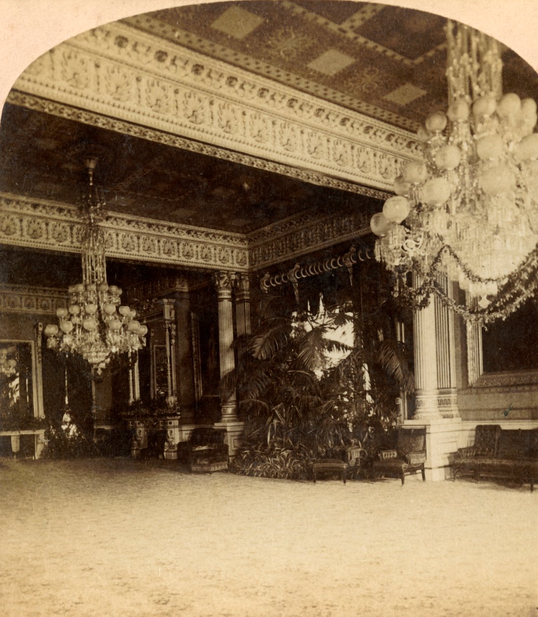 Fogadóterem, Fehér Ház, Washington, 1900. alkotó: Unbekannt
