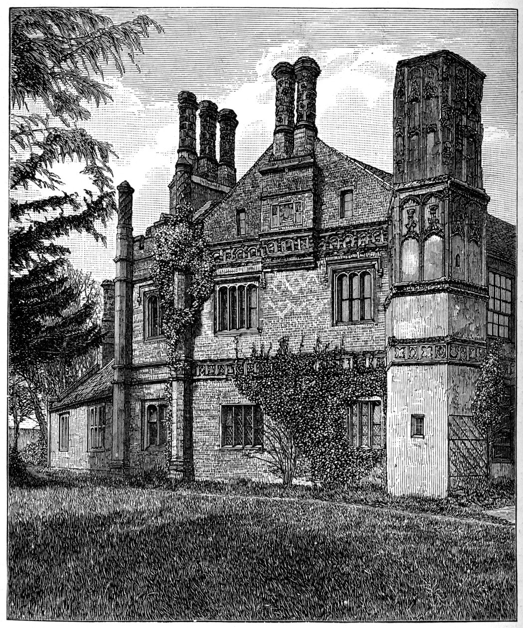 Rectory House, Great Snoring, Norfolk, 15. század vége, 1893 alkotó: Unbekannt