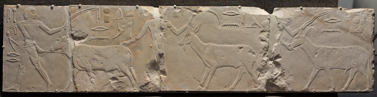 Sivatagi állatokat hozó férfiak megkönnyebbülése, c. Kr.e. 2311-2281. alkotó: Unbekannt