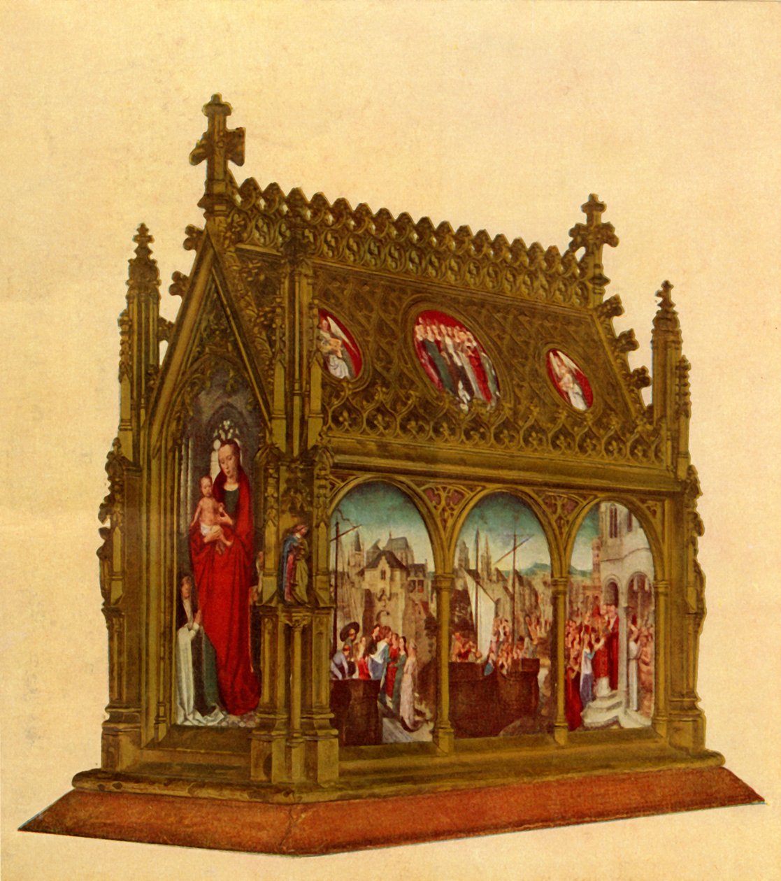 Szent Orsolya ereklyetartója, c1489. alkotó: Unbekannt
