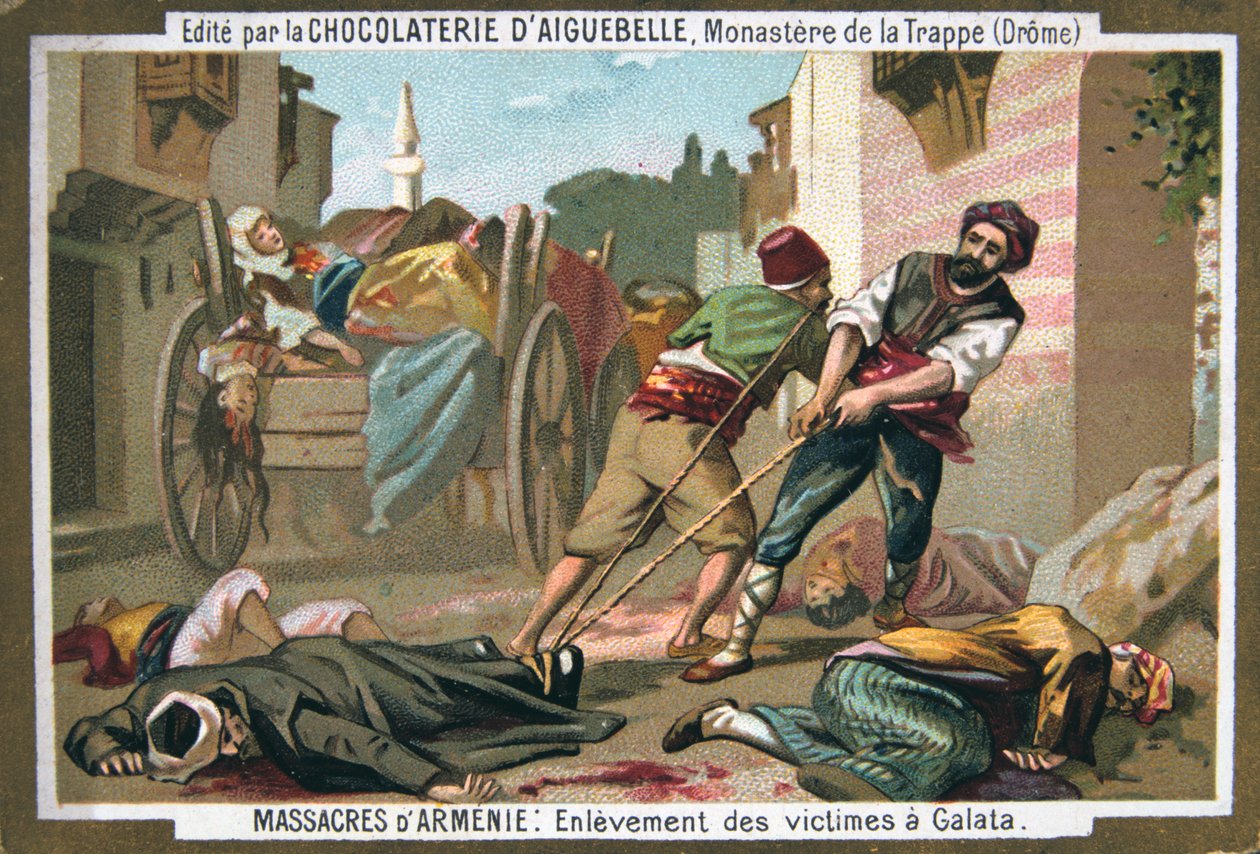Áldozatok eltávolítása Galatán, 1895 alkotó: Unbekannt