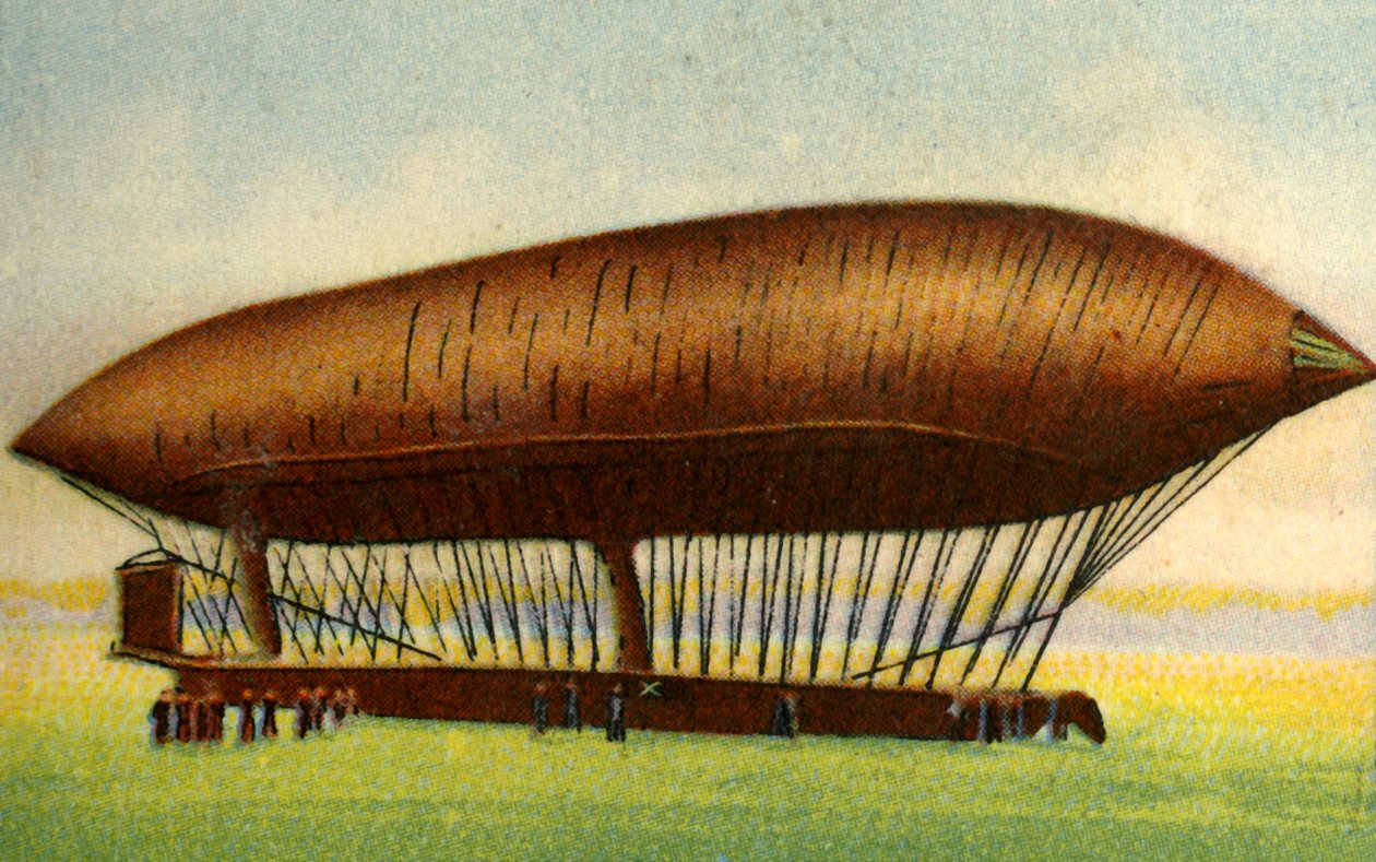 Renard és Krebs léghajó, 1884, 1932. alkotó: Unbekannt