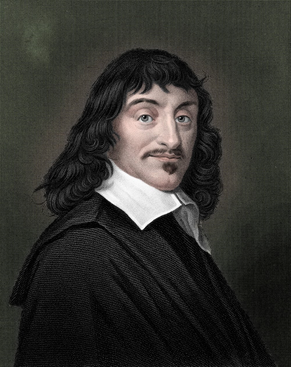 Rene Descartes francia filozófus és matematikus, 1835 alkotó: Unbekannt