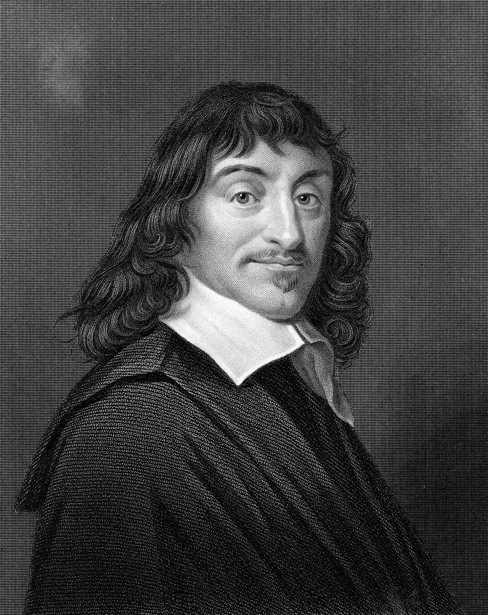 Rene Descartes francia filozófus és matematikus, 1835 alkotó: Unbekannt