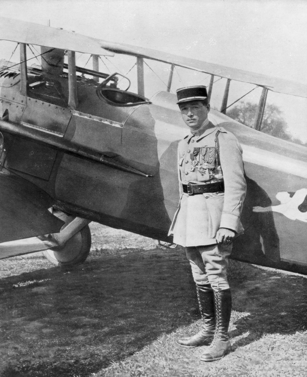 Rene Paul Fonck, francia harcos ász, 1918 alkotó: Unbekannt