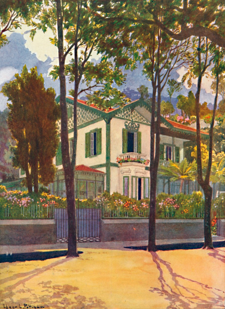 Frank H. Walter úr lakóhelye, Petropolis, 1914 alkotó: Unbekannt