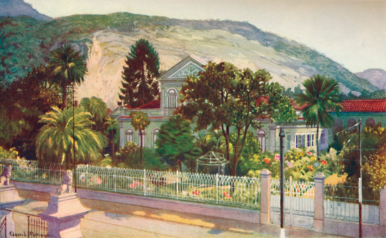 Ruy Barboza szenátor rezidenciája, Rua Sao Clemente, 1914 alkotó: Unbekannt