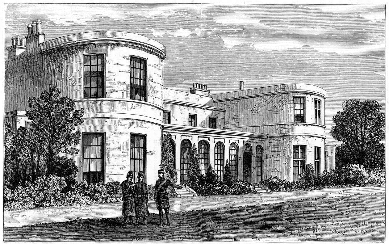 Az írországi főtitkár lakhelye, Phoenix Park, Dublin alkotó: Unbekannt