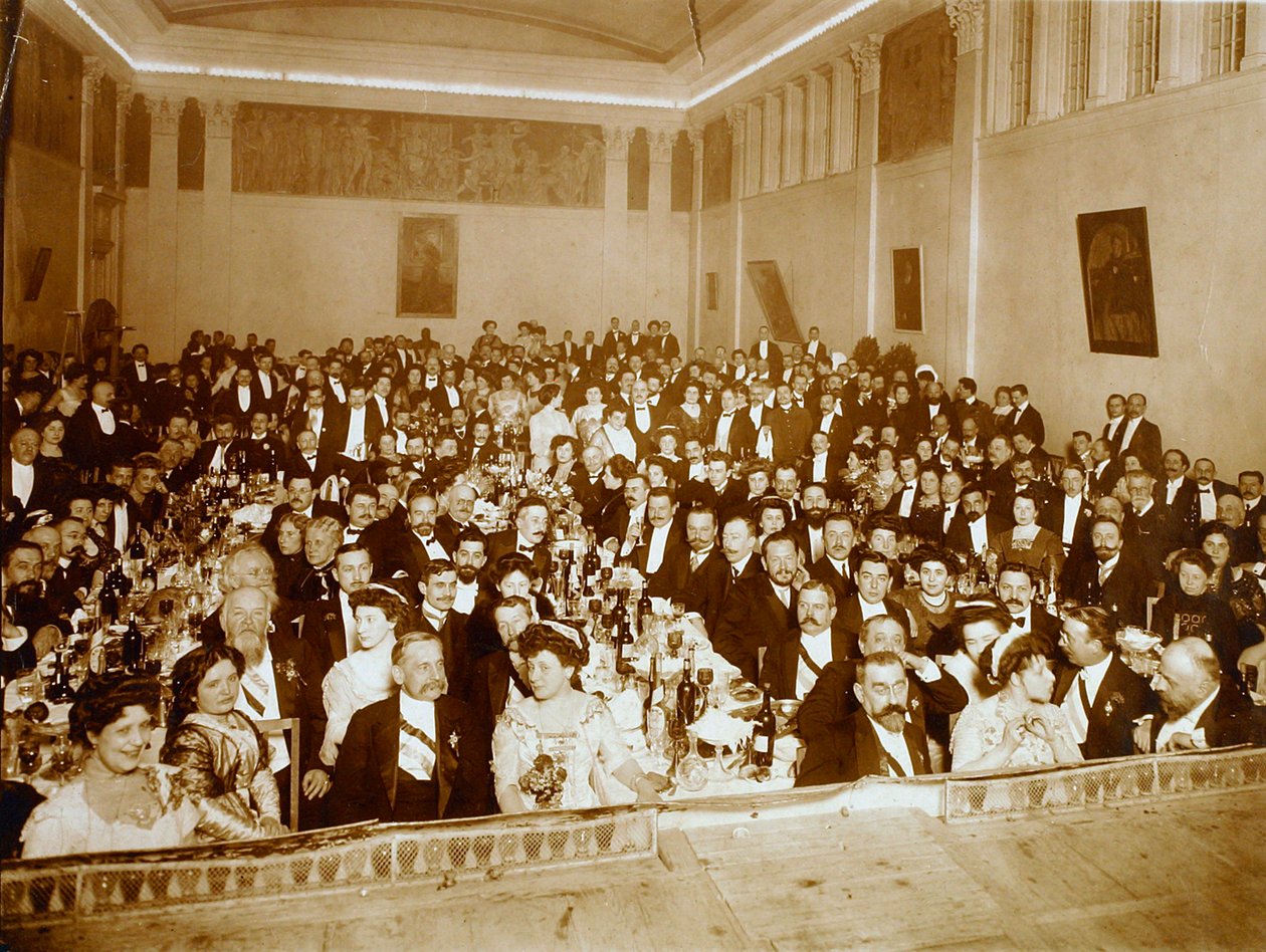 Étterem, Irodalmi és Művészeti Egyesület háza, Oroszország, 1910-es évek alkotó: Unbekannt