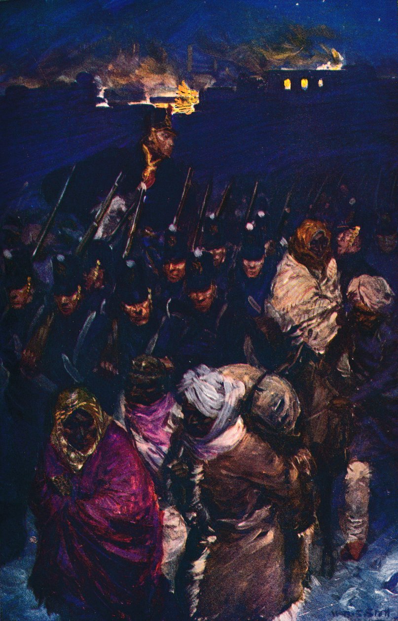 A brit hadsereg visszavonulása Kabulból, 1912 alkotó: Unbekannt