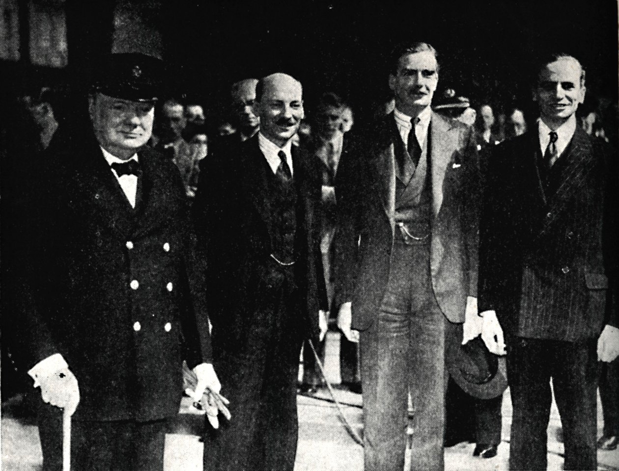 Visszatérés Amerikából Londonba, 1942. június 27., 1945. alkotó: Unbekannt