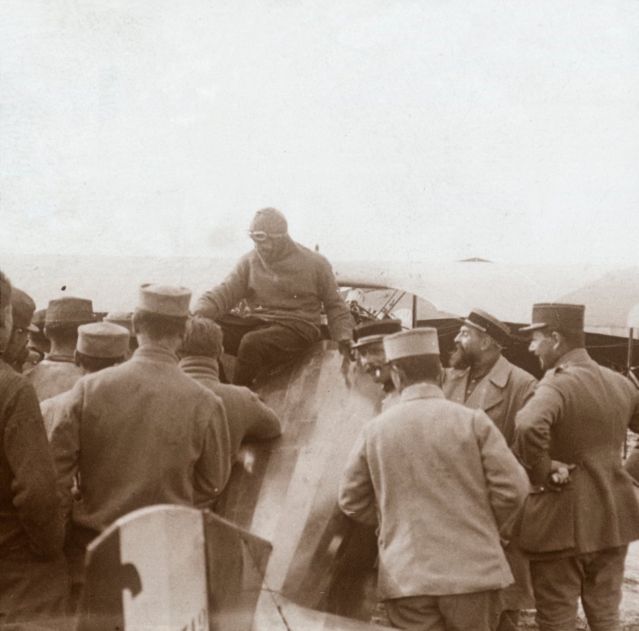 Misszióból visszatérve, c1914-c1918 alkotó: Unbekannt