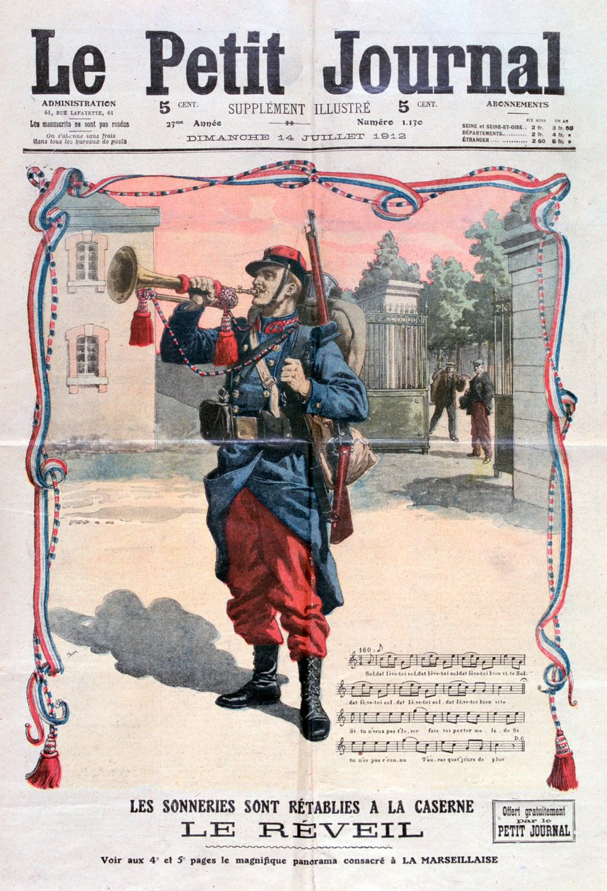 Reveille, 1912 alkotó: Unbekannt