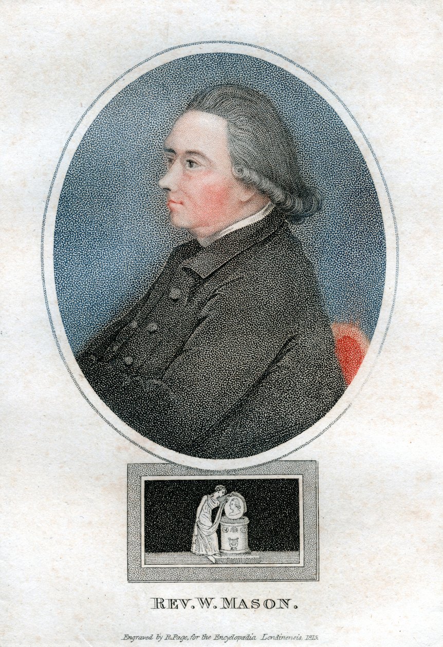 W Mason tiszteletes, 1815 alkotó: Unbekannt
