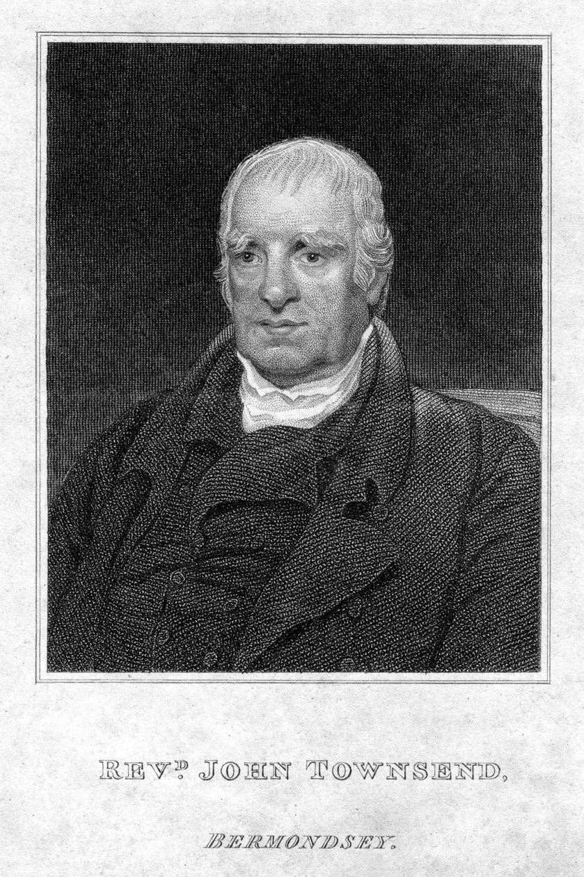 John Townsend tiszteletes, 1824 alkotó: Unbekannt