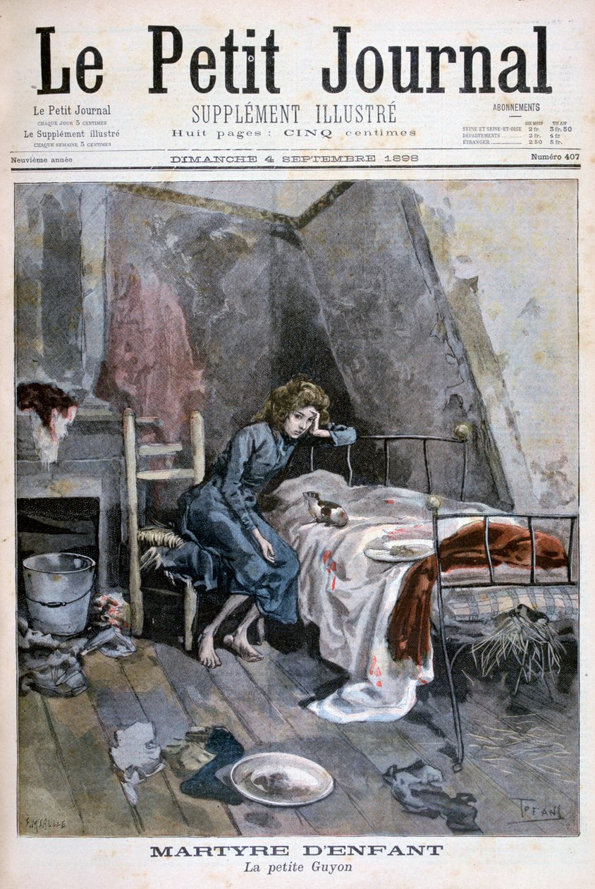 Vakok lázadása egy hospice-ban, Franciaország, 1904 alkotó: Unbekannt