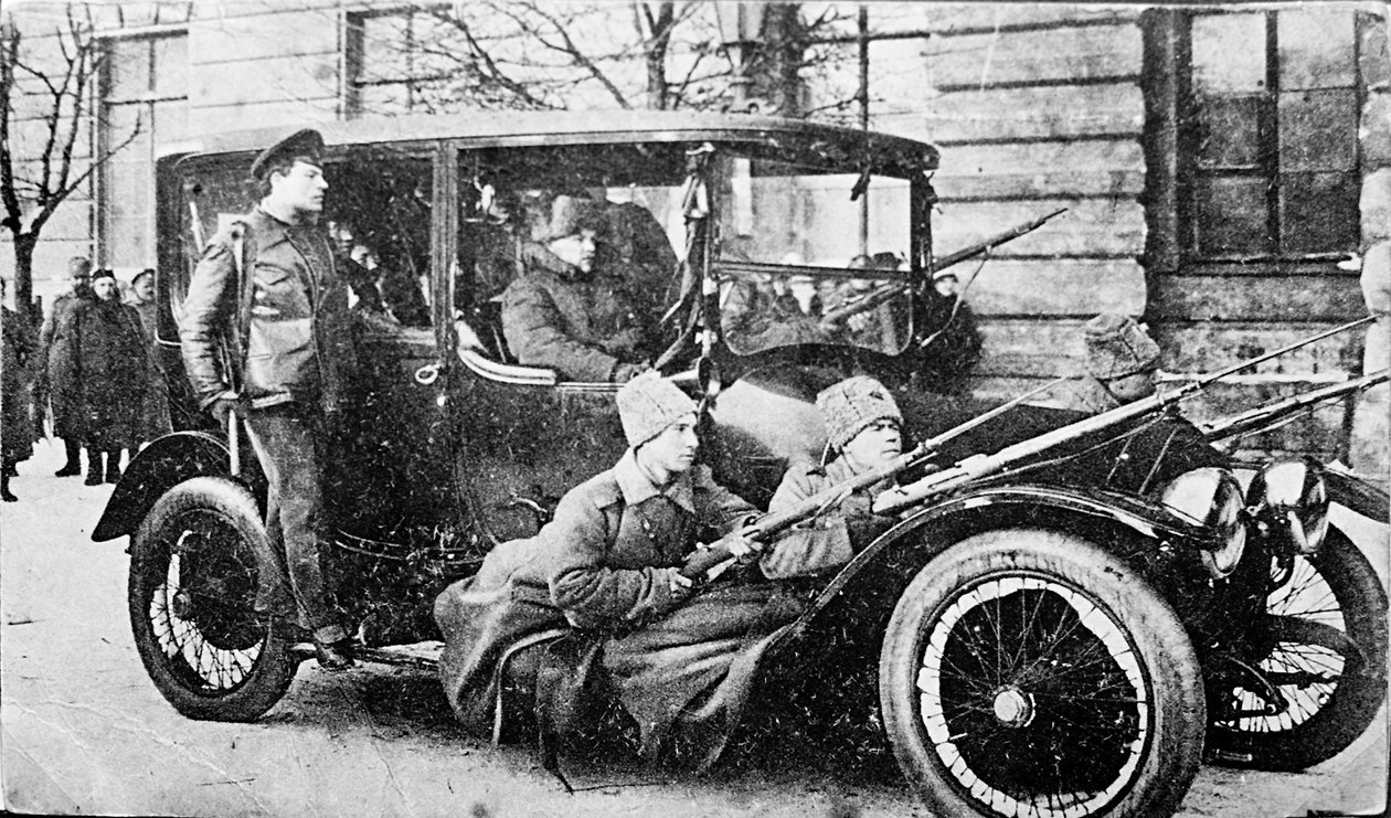 Forradalmi Gárda Petrográdban, Oroszország, Orosz forradalom, 1917 alkotó: Unbekannt