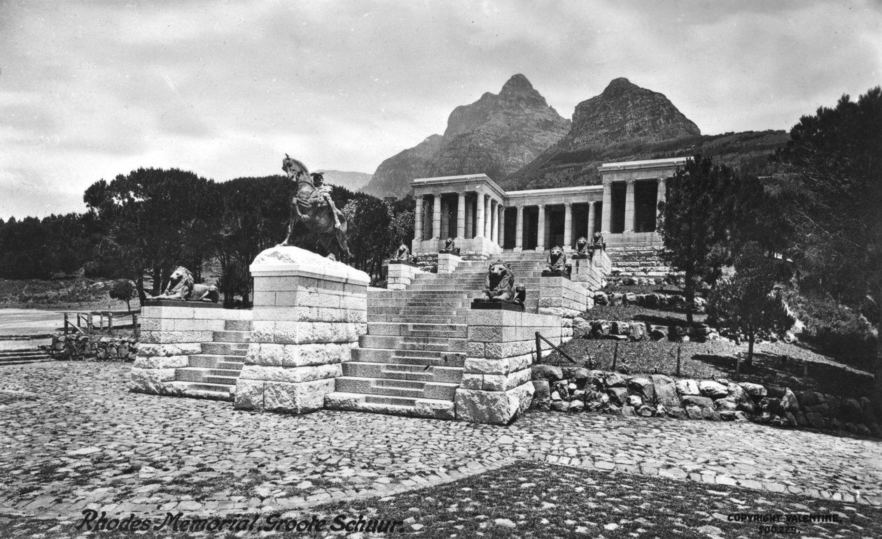 Rodosi emlékmű, Groote Schuur, Fokváros, Dél-Afrika, 1917 alkotó: Unbekannt