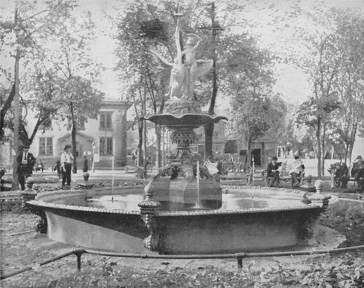 Rice Park, St. Paul, Minn., 1897. alkotó: Unbekannt
