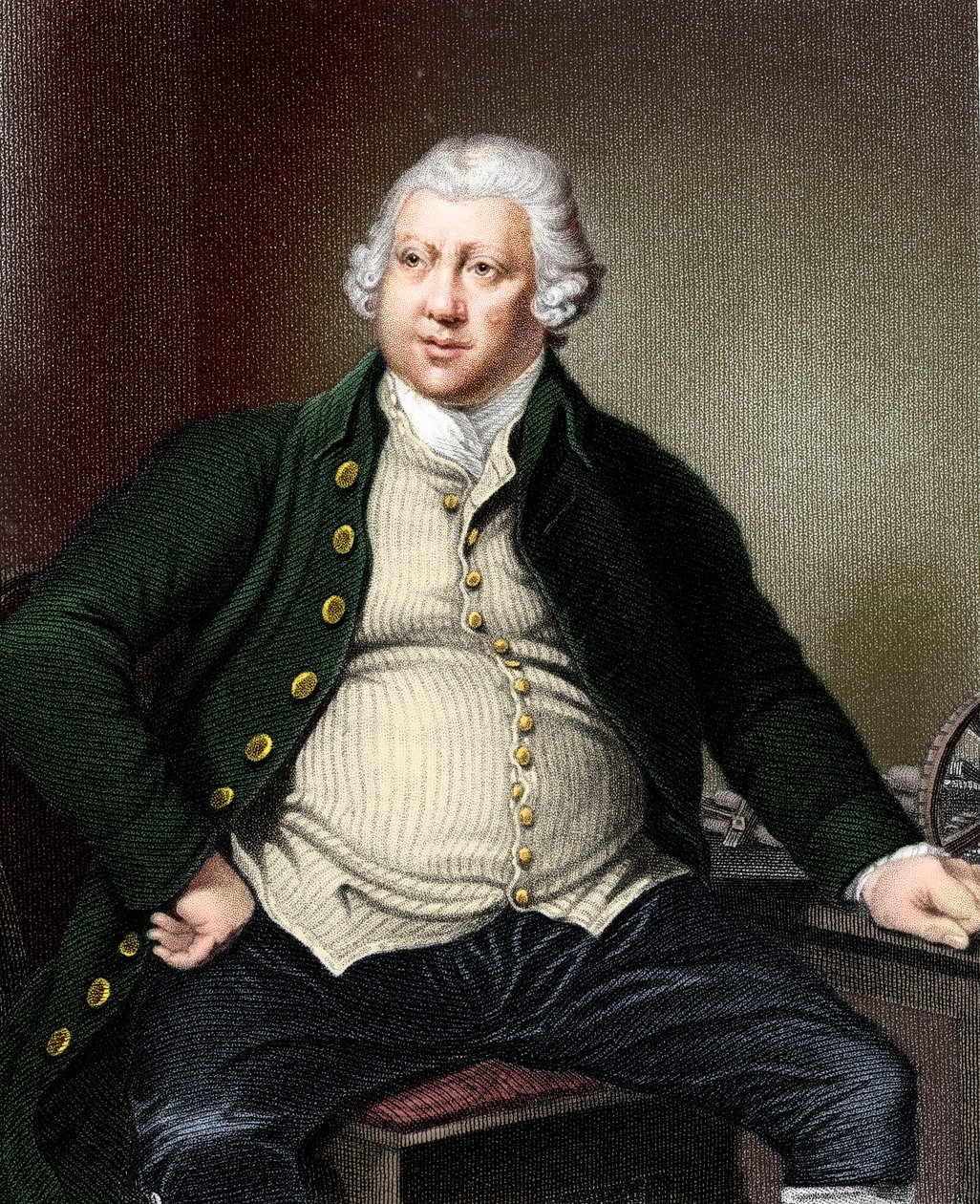 Richard Arkwright 1732-1792, brit iparos és feltaláló alkotó: Unbekannt