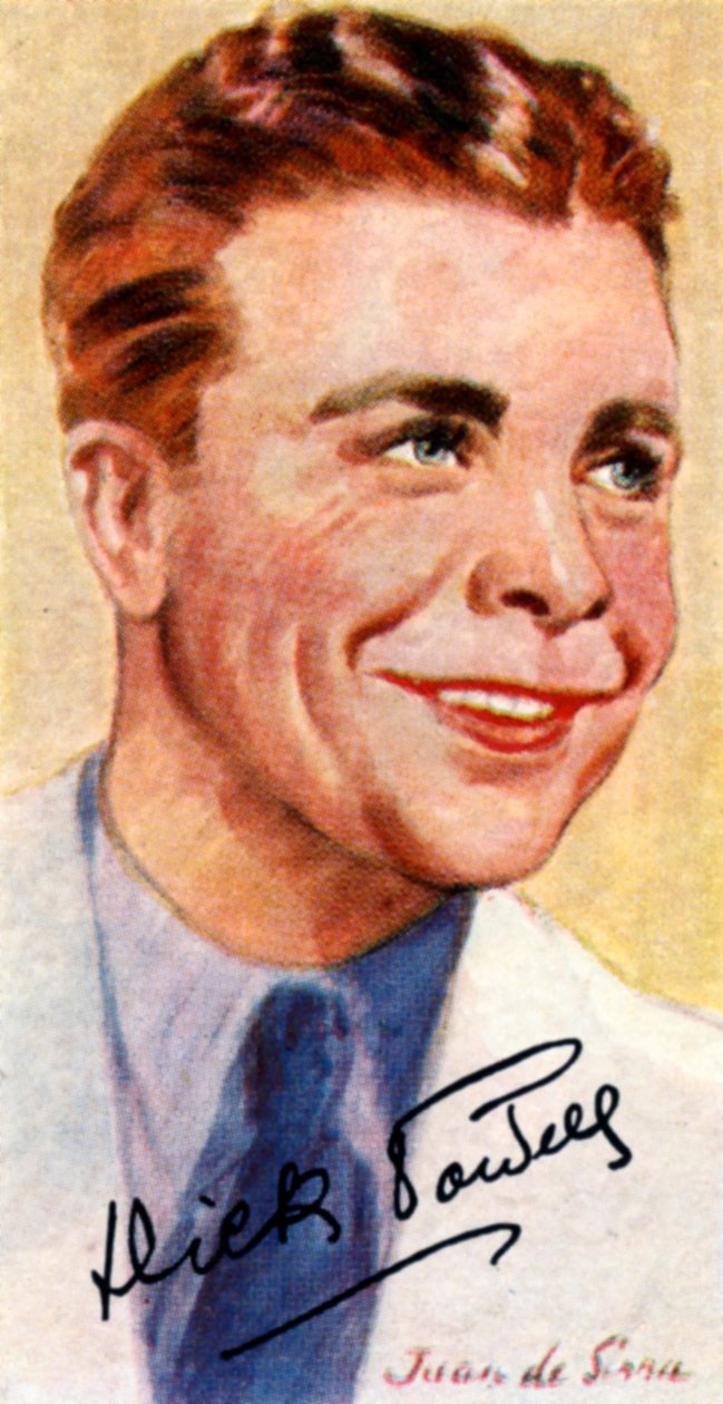 Richard Ewing Dick Powell, 1904-1963, amerikai énekes, színész, producer és rendező, XX. alkotó: Unbekannt