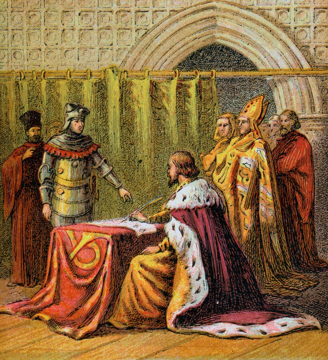 II. Richárd lemond, 1399, 1850 alkotó: Unbekannt
