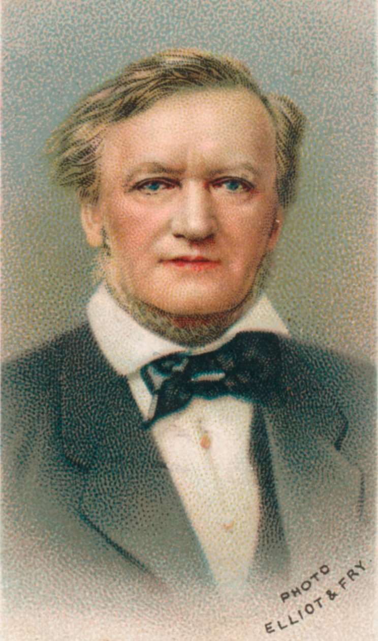 Richard Wagner 1813-1883 német zeneszerző, karmester és esszéíró, 1911 alkotó: Unbekannt