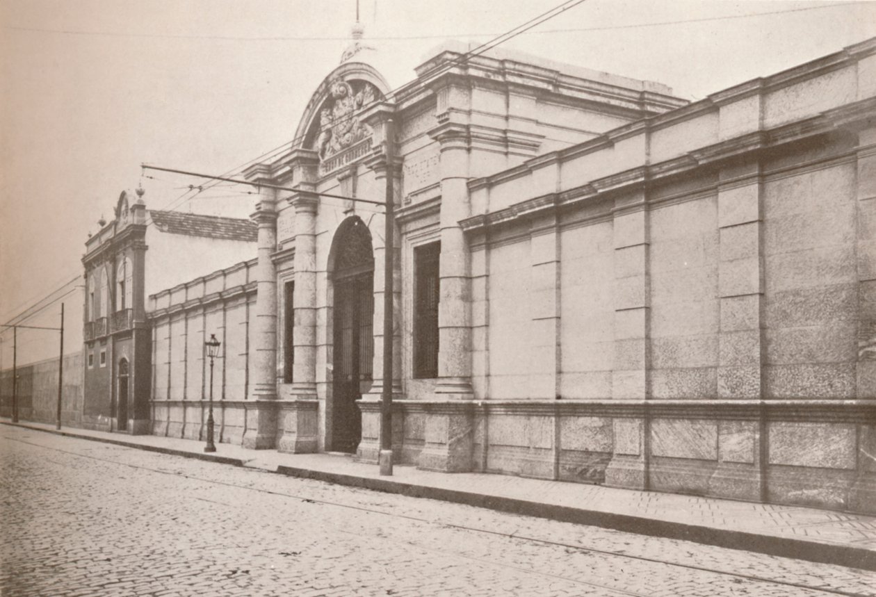 Riói rendőrség: A javítóház bejárata, 1914 alkotó: Unbekannt