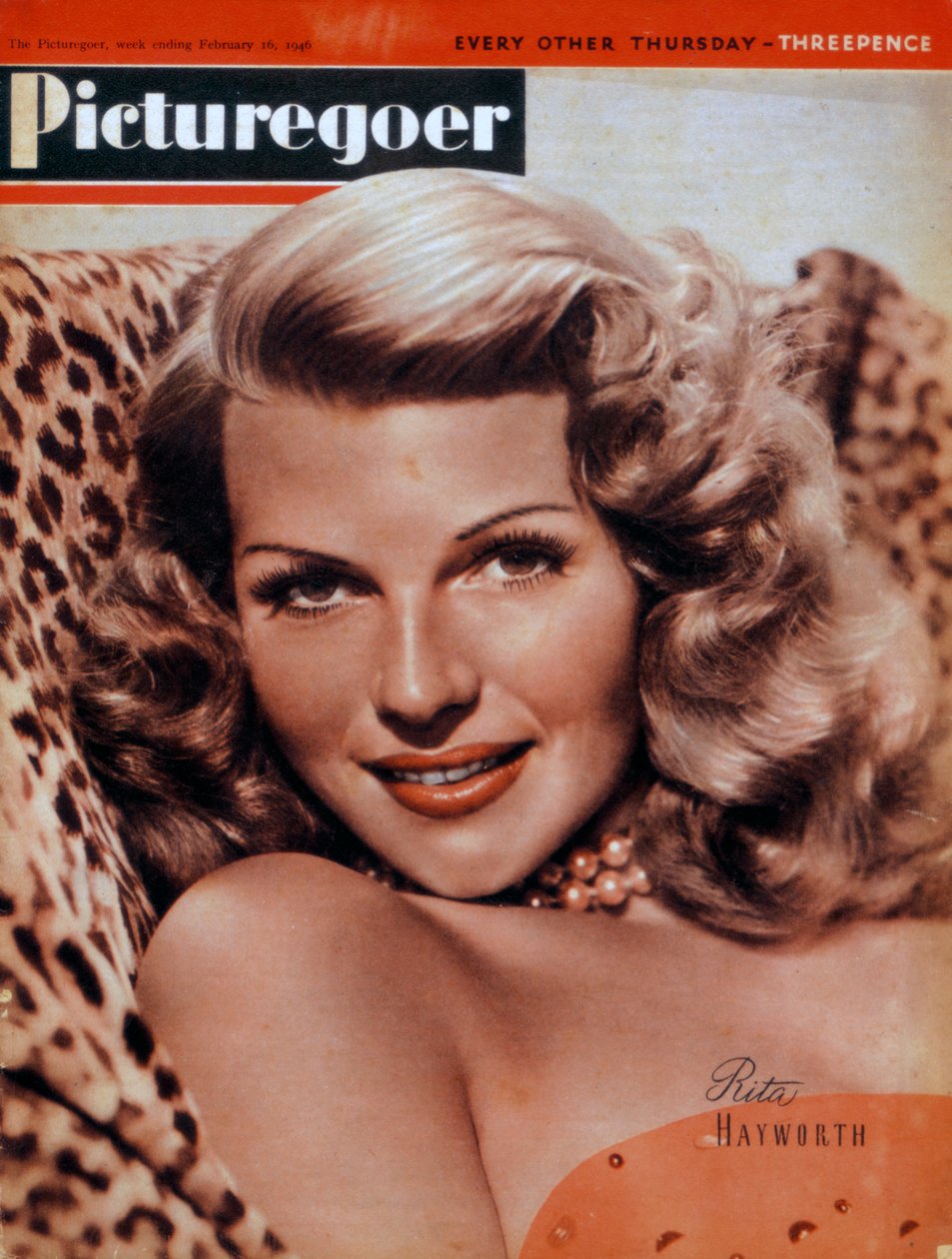 Rita Hayworth 1918-1987, amerikai színésznő, 1946 alkotó: Unbekannt