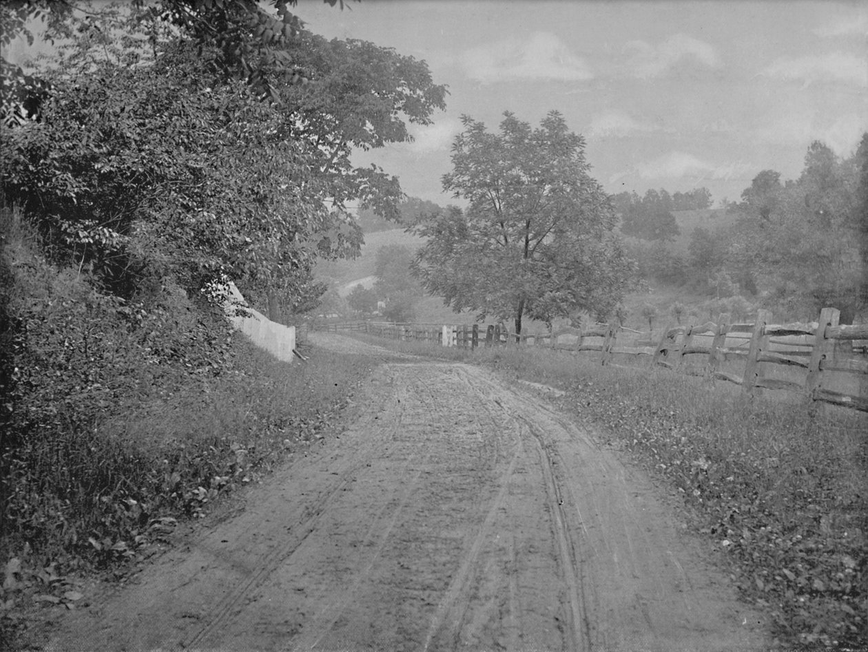 Road Alongside the Brandywine, Pennsylvania, 1897. alkotó: Unbekannt