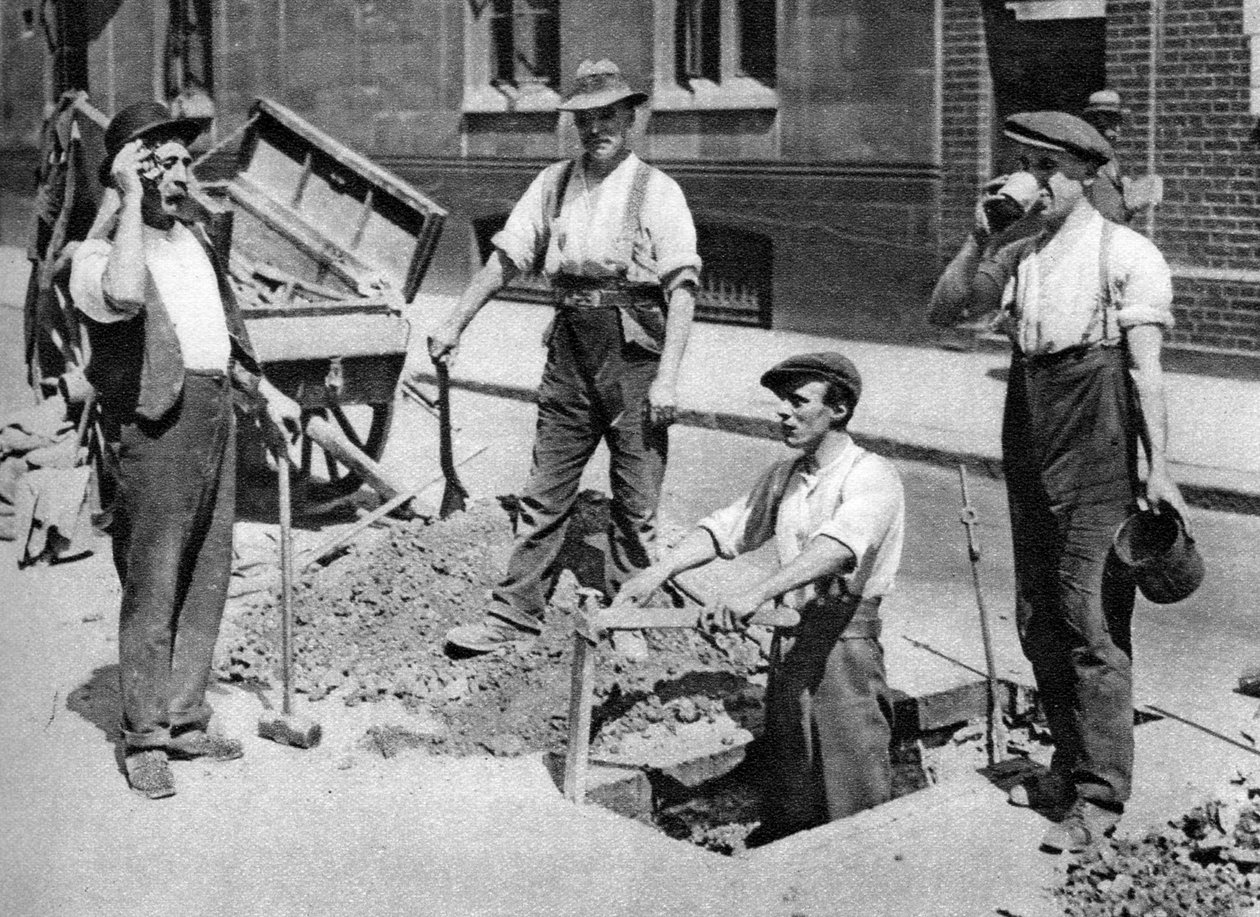 Útjavítók, London, 1926-1927 alkotó: Unbekannt