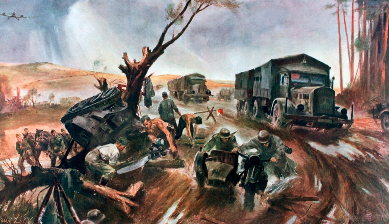 Út a frontra, kiváló német szervezet, 1941 alkotó: Unbekannt